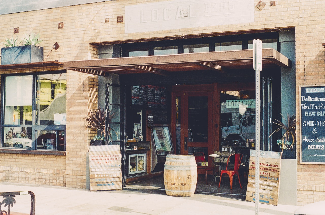 Outside of Restaurant