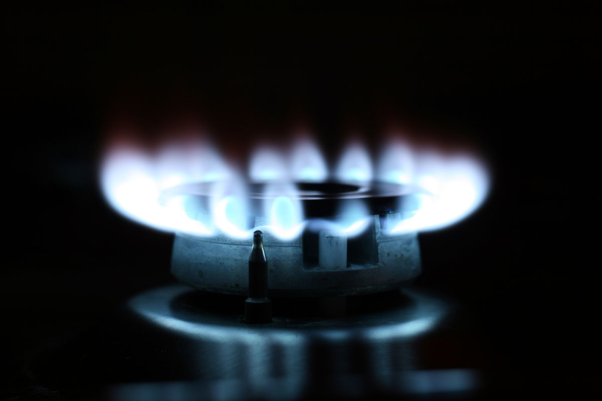 Gas Burner Flame