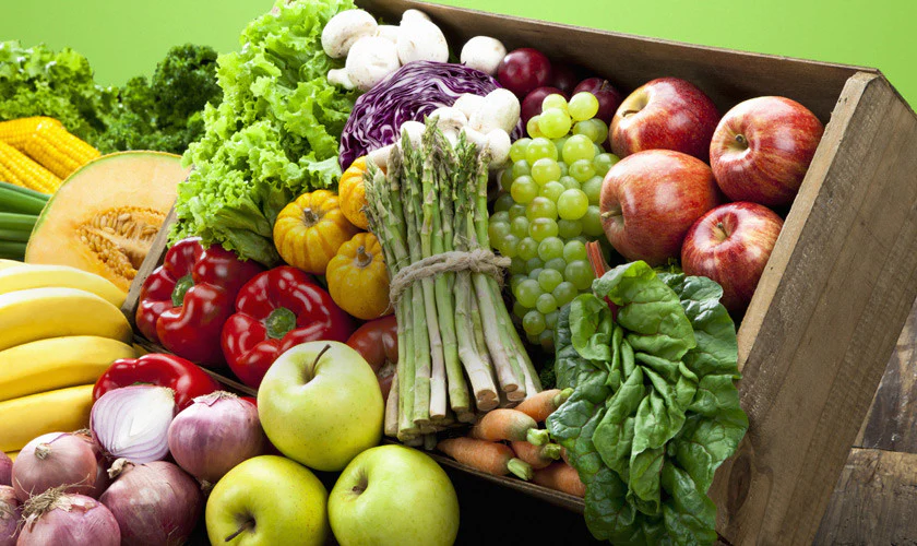 Fresh Vegetables and Fruits