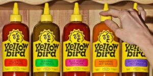 yellowbird hot sauce bottles